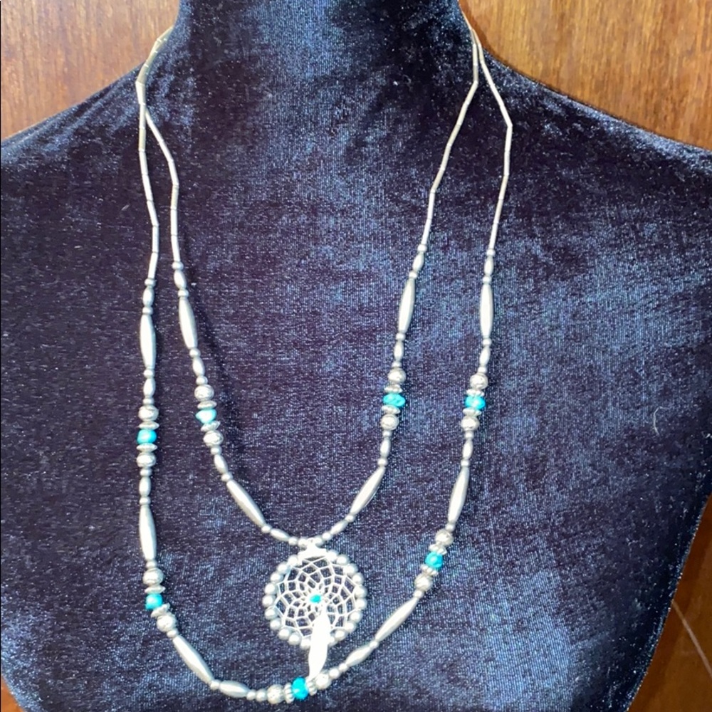 Dreamcatcher necklace